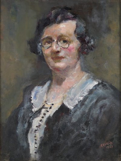 Porträt von Miss I. Robertson von Alfred Henry O Keefe